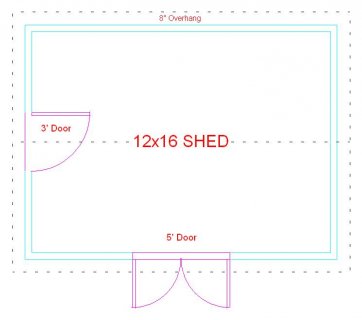 Free 12X16 Storage Building Plans